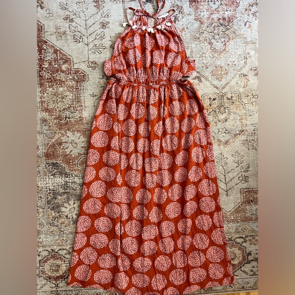 THML sleeveless cut out boho maxi dress - Picture 4 of 8